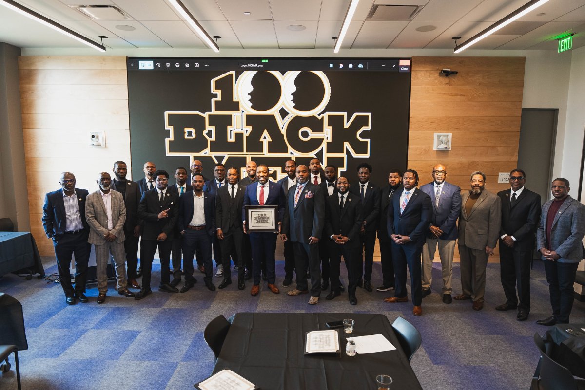 Philadelphia City Council President Kenyatta Johnson receives honorary membership from 100 Black Men of Philadelphia, Inc. 